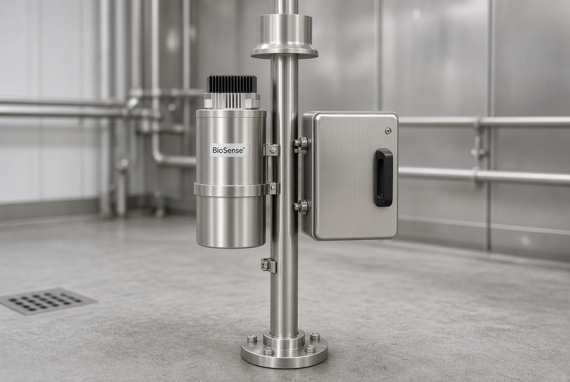 Tight pole-mounted pair. Design study.